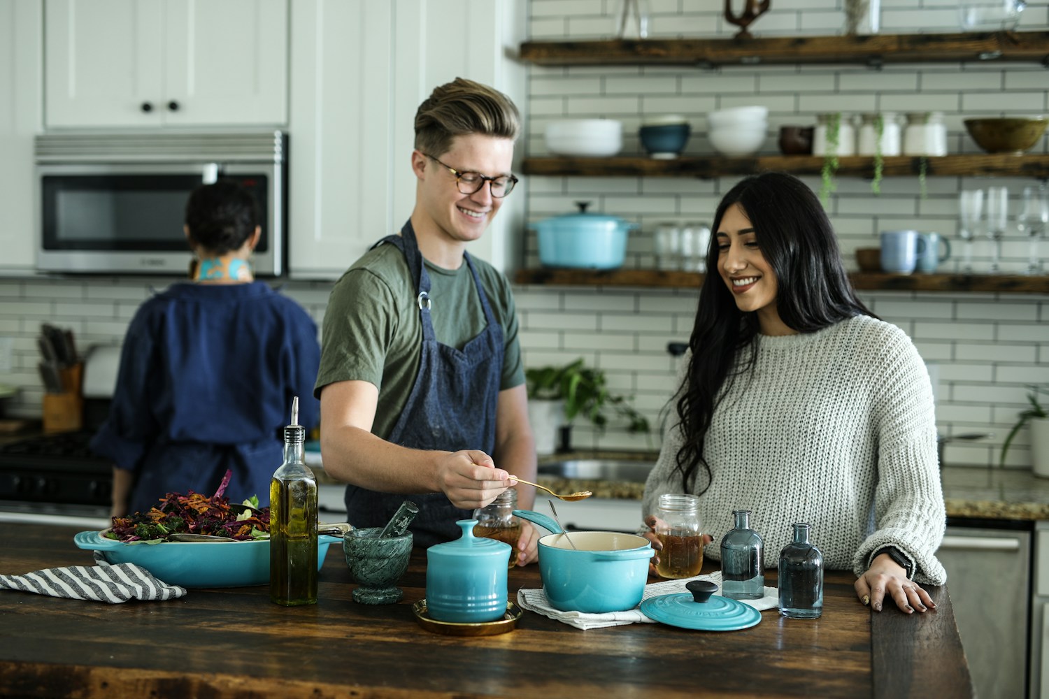 Illustrative catering photography — chef