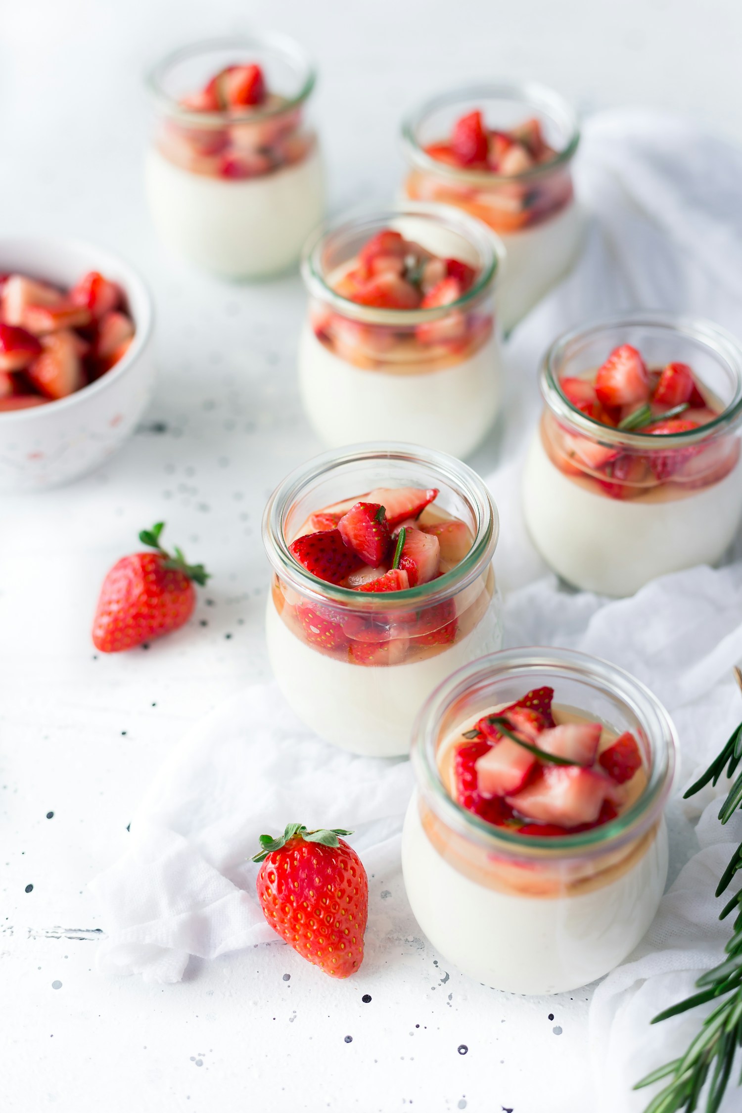 Illustrative catering photography — dessert